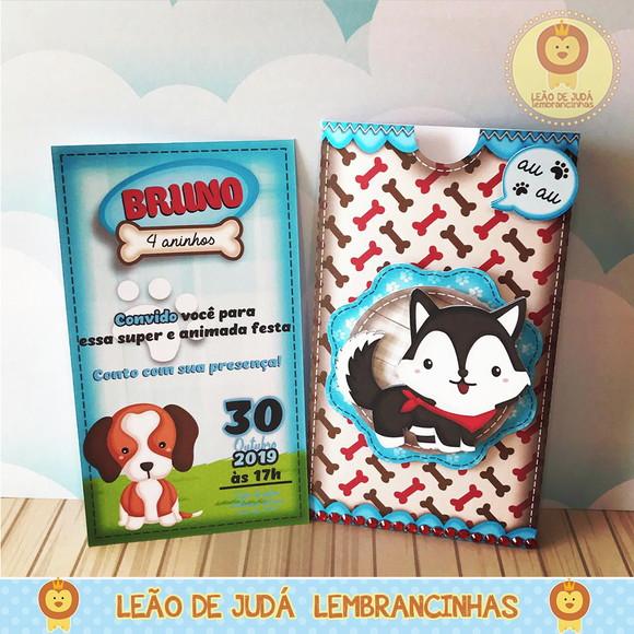 Convite Cachorrinhos