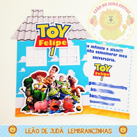 Convite Casa Toy