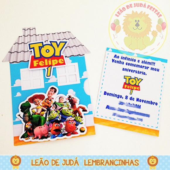 Convite Casa Toy