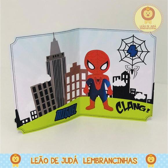 Convite homem aranha cute