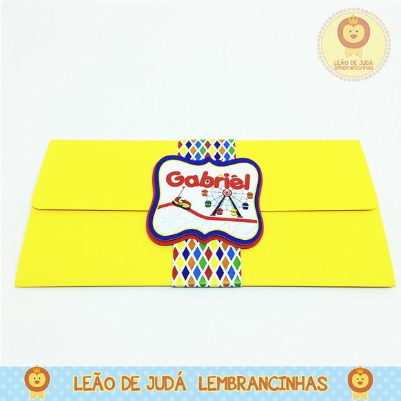 Convite Ingresso tema Circo