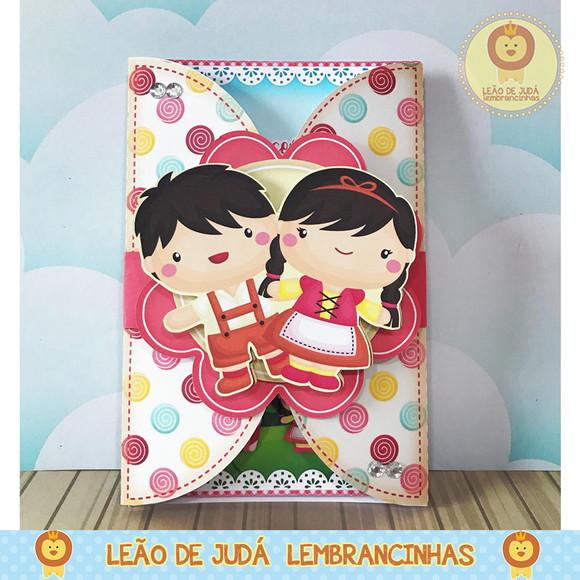 Convite joão e maria