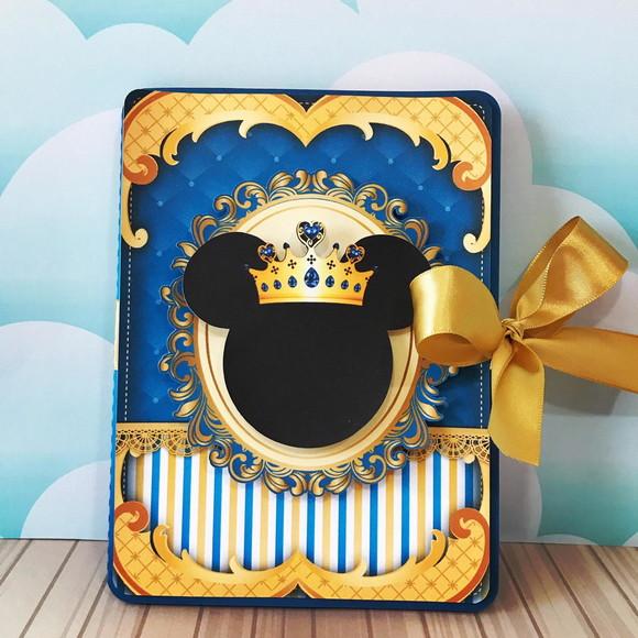 Convite Mickey Realeza