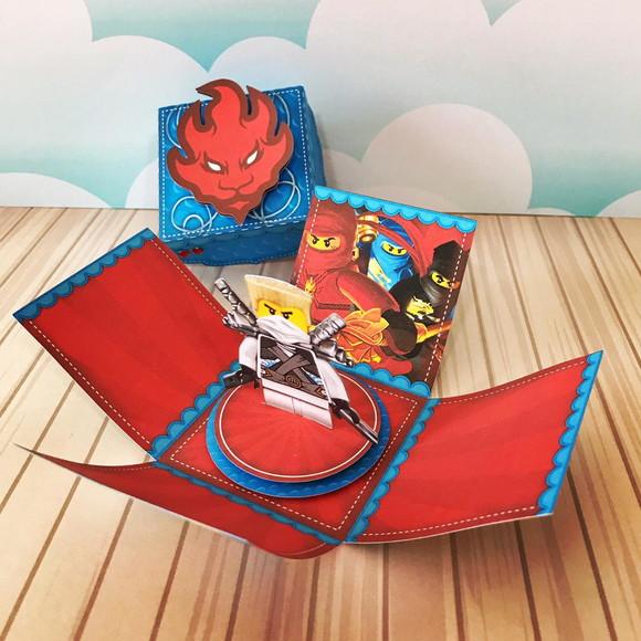 Convite Ninjago