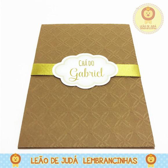 Convite Rubi tema Batizado