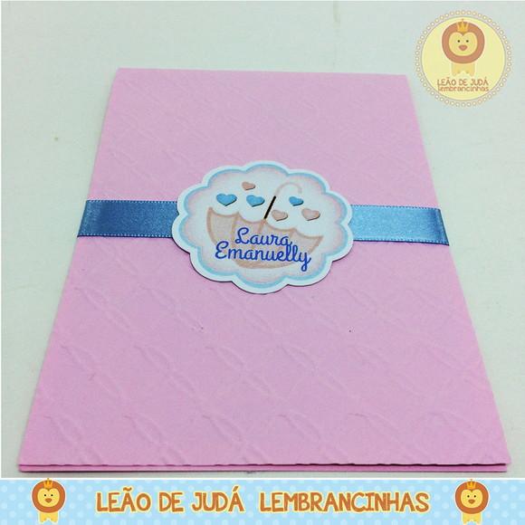 Convite Rubi tema Chuva de Amor