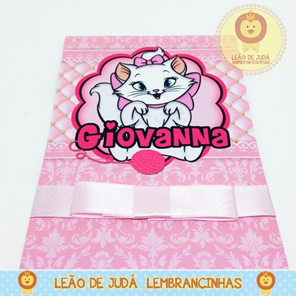 Convite Rubi tema gata marie