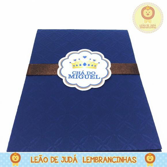 Convite tema Urso Príncipe