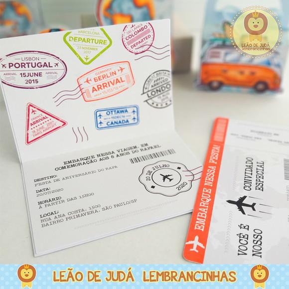 Convite Viagem