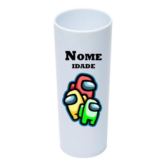 Copo Long Drink 350ml Personalizado Among Us