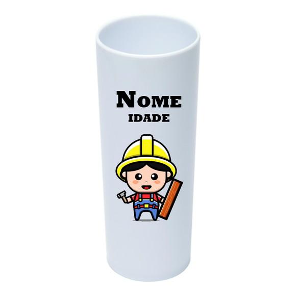 Copo Long Drink 350ml Personalizado Construção