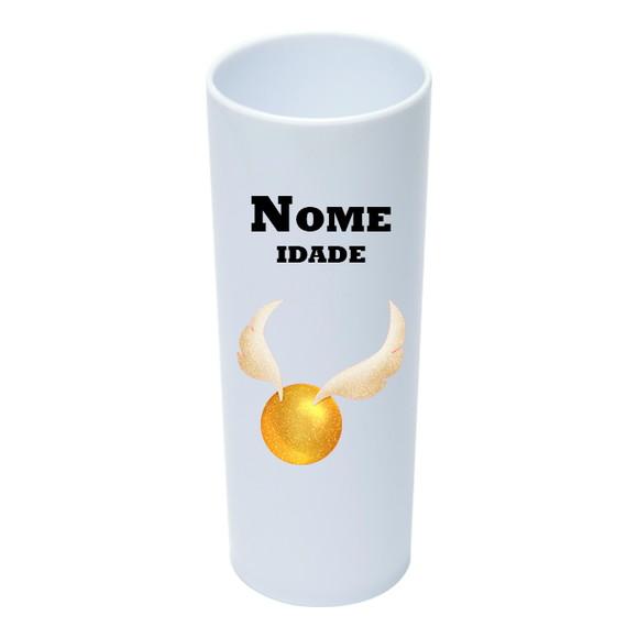Copo Long Drink 350ml Personalizado Harry Potter