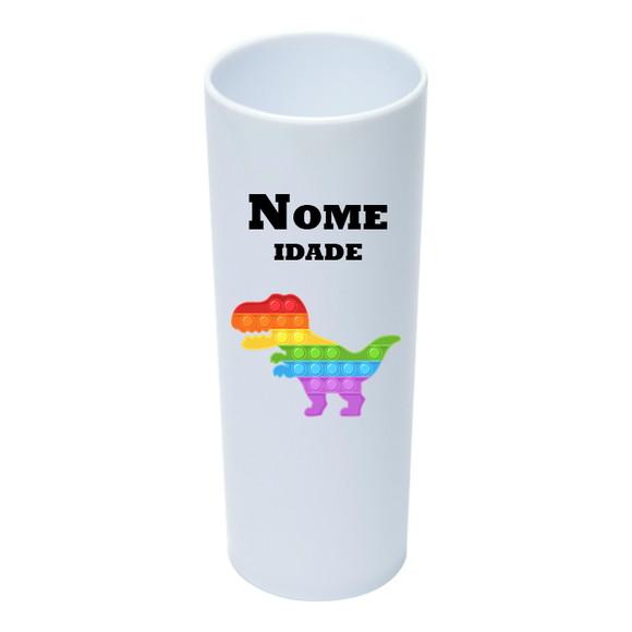 Copo Long Drink 350ml Personalizado Pop It