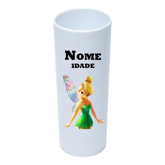 Copo Long Drink 350ml Personalizado Tinker Bell