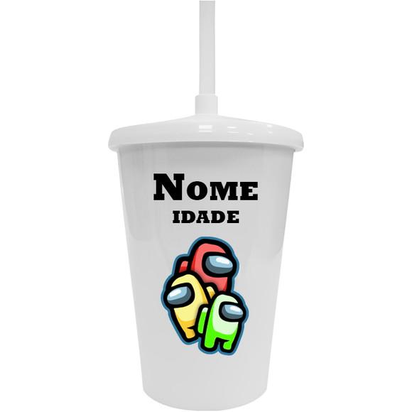 Copo Twister 400ml Personalizado Among Us
