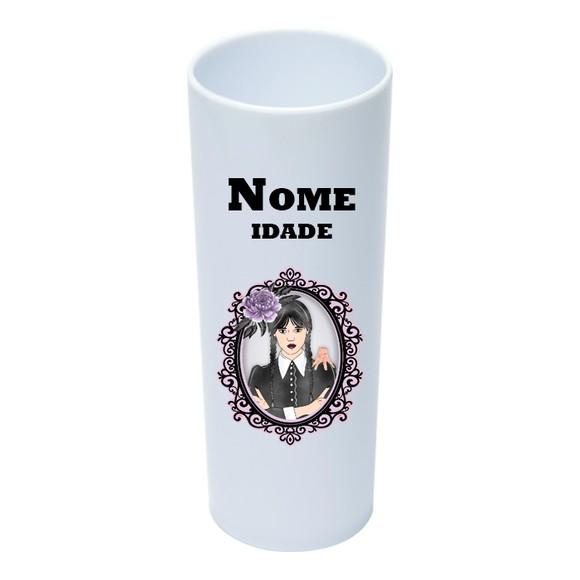 Copo Long Drink 350ml Personalizado Wandinha