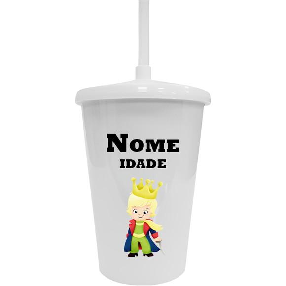 Copo Twister 400ml Personalizado Pequeno Príncipe