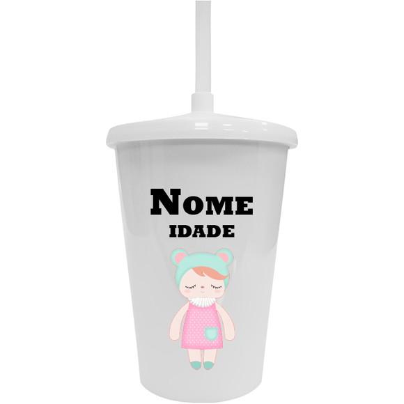Copo Twister 400ml Personalizado Metoo Doll