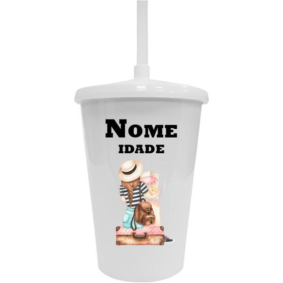 Copo Twister 400ml Personalizado Viagem