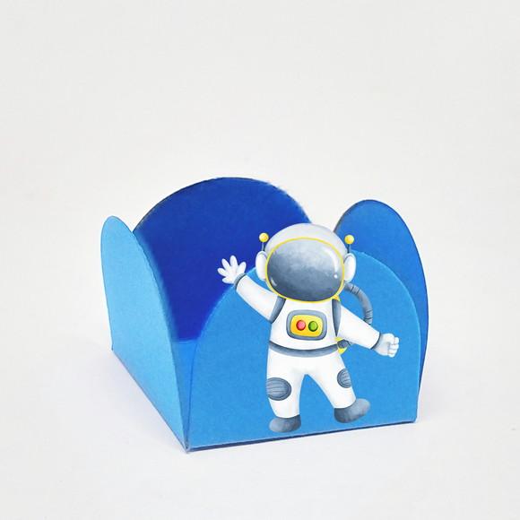 Forminha para Docinhos Tema Astronauta 50 Unidades