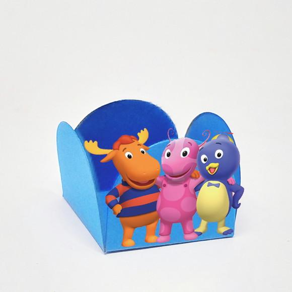 Forminha para Docinhos Tema Backyardigans 50 Unidades