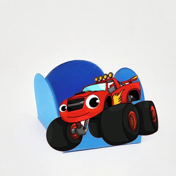Forminha para Docinhos Tema Blaze And Monster Machines