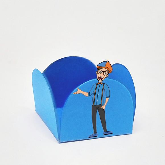Forminha para Docinhos Tema Blippi 50 Unidades