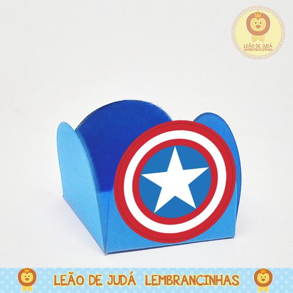 Forminha para Docinhos Tema Capitão América