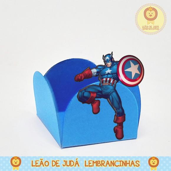 Forminha para Docinhos Tema Capitão América