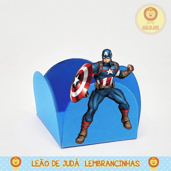 Forminha para Docinhos Tema Capitão América