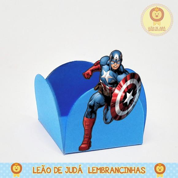 Forminha para Docinhos Tema Capitão América