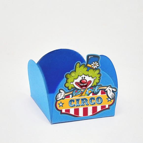 Forminha para Docinhos Tema Circo Menino 50 Unidades