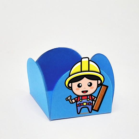 Forminha para Docinhos Tema Construção 50 Unidades