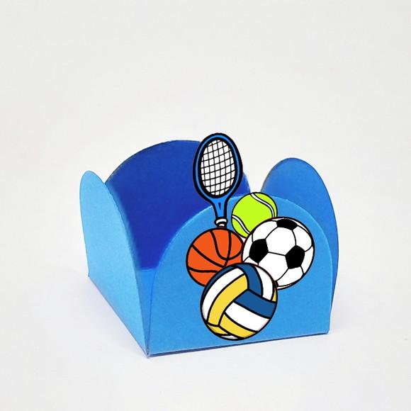 Forminha para Docinhos Tema Esporte 50 Unidades