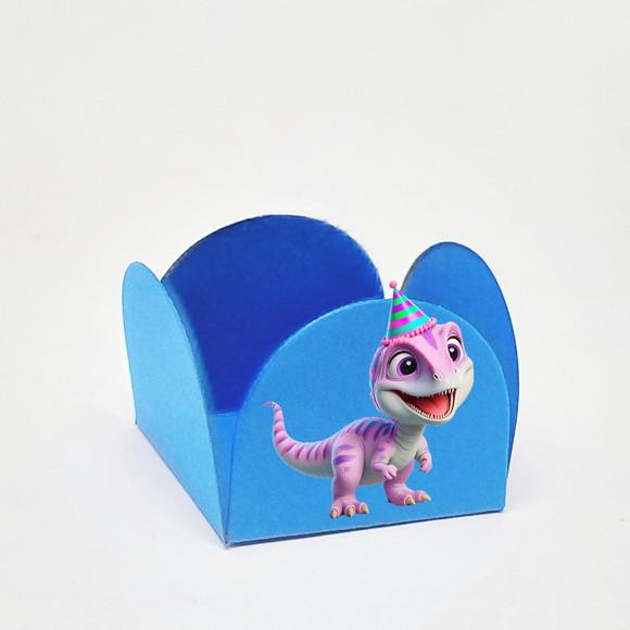 Forminha para Docinhos Tema Festa dos Dinossauros 50 Unid.