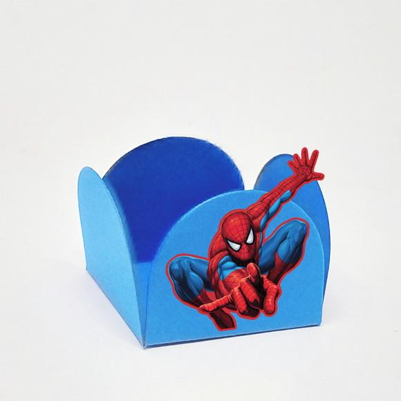Forminha para Docinhos Tema Homem Aranha 50 Unidades