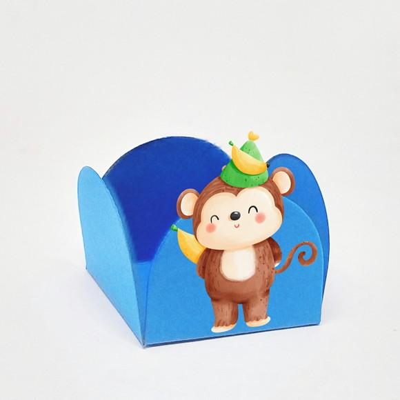 Forminha para Docinhos Tema Macaquinho 50 Unid.