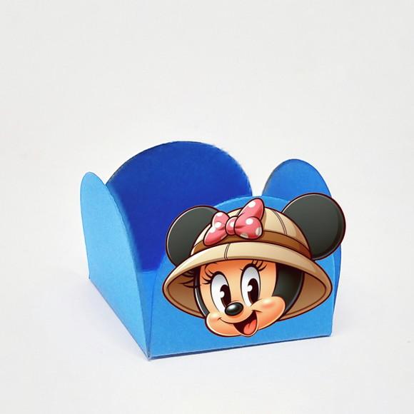 Forminha para Docinhos Tema Mickey Safari 50 Unidades