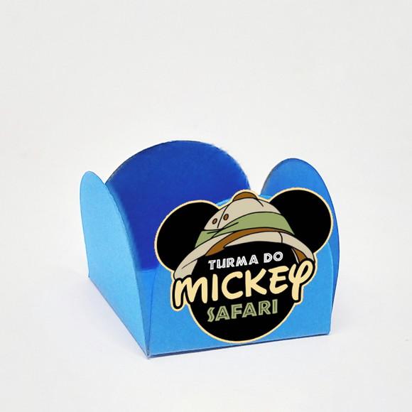 Forminha para Docinhos Tema Mickey Safari 50 Unidades