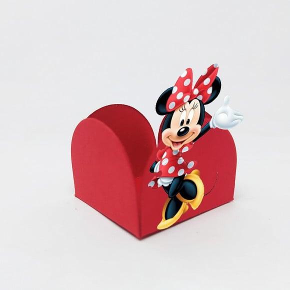 Forminha para Docinhos Tema Minnie Vermelha