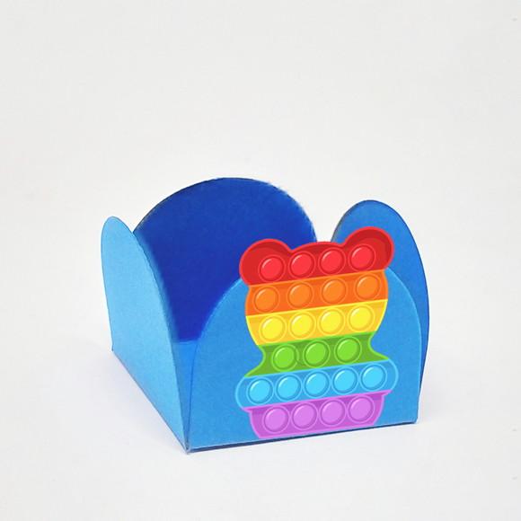 Forminha para Docinhos Tema Pop It 50 Unidades