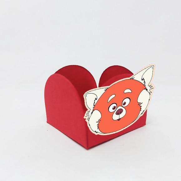 Forminha para Docinhos Tema Red Crescer É Uma Fera