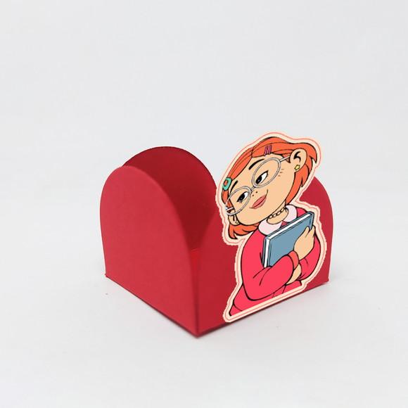 Forminha para Docinhos Tema Red Crescer É Uma Fera