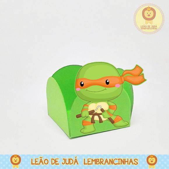 Forminha para Docinhos Tema Tartarugas Ninjas