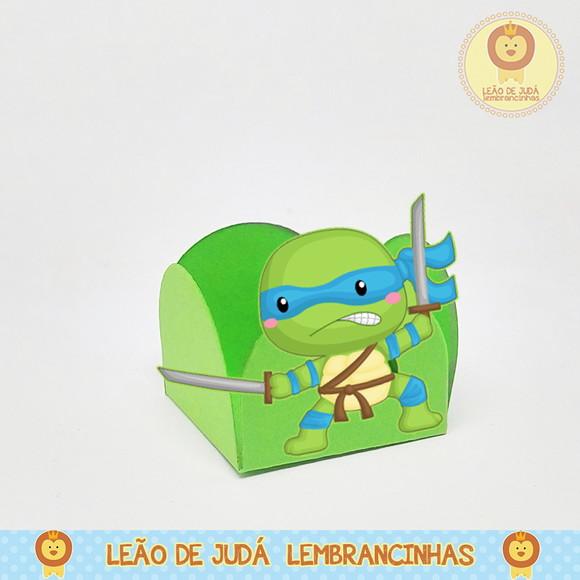 Forminha para Docinhos Tema Tartarugas Ninjas