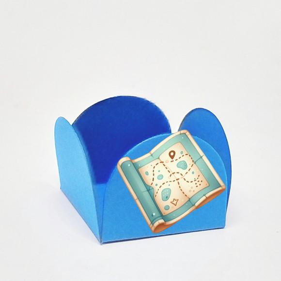 Forminha para Docinhos Tema Urso Aviador 50 Unid.