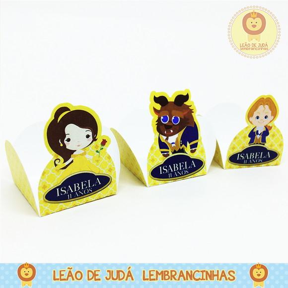 Forminha tema Bela e a Fera
