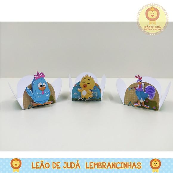 Forminha tema galinha pintadinha