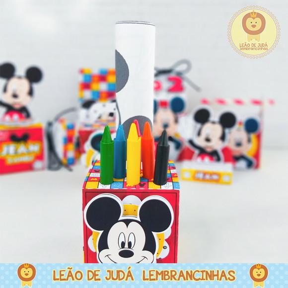 kit para colorir tema mickey