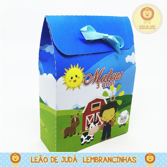 Lembrancinhas Caixa Docinho Fazendinha